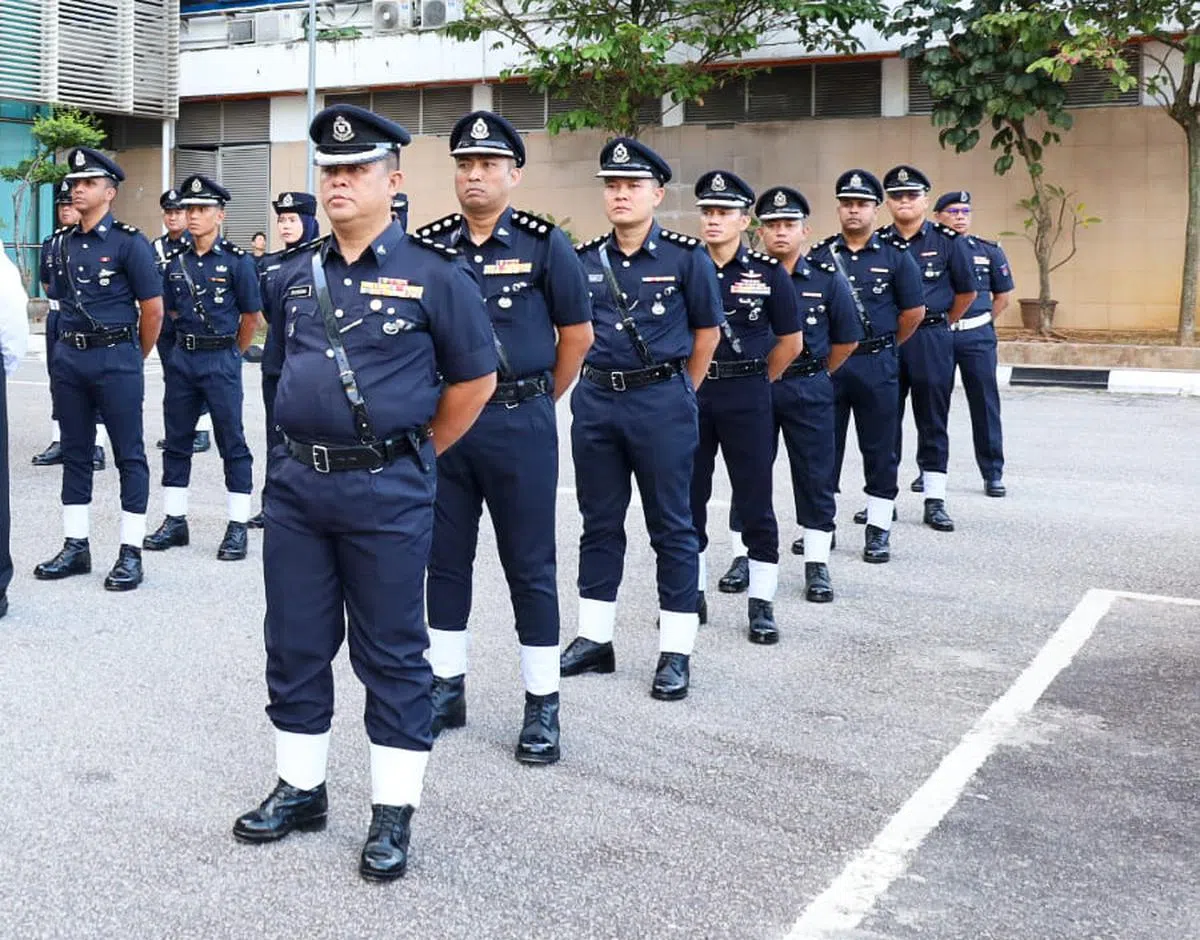马国吉隆坡过胖的警员近日被下令减肥。（吉隆坡警队）