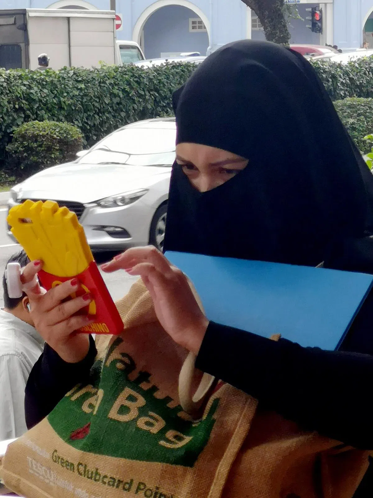  英文科主任玛斯琳达。（海峡时报） 