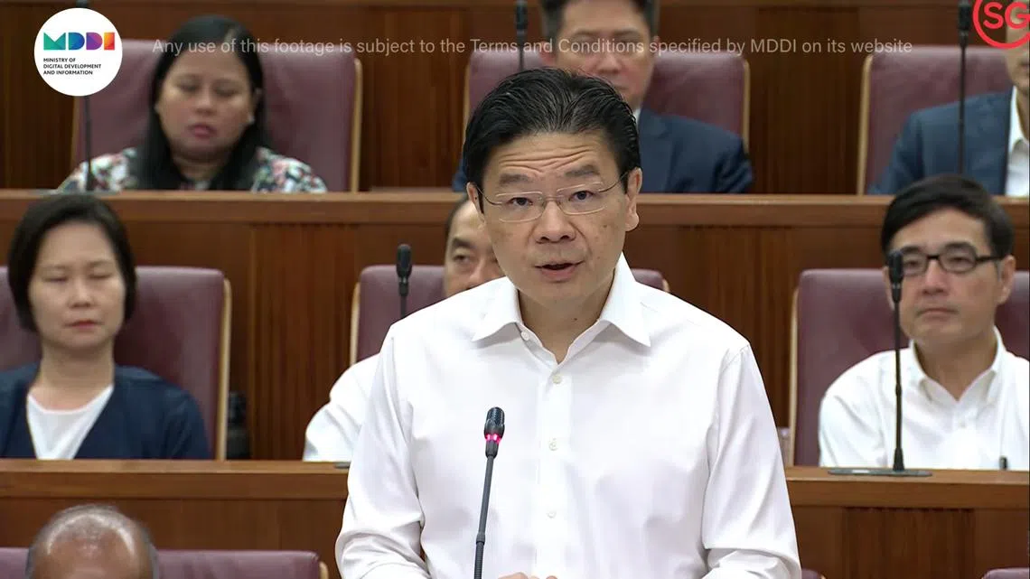 黄循财总理：我们对美国的做法感到很失望，尤其是考虑到双方长期且深远的友谊。这不是你会对朋友做的事。（Gov.sg截图）