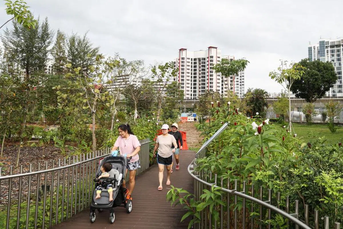 喜欢和邻居打招呼的人，通常也更愿意在社区多走动。（联合早报）