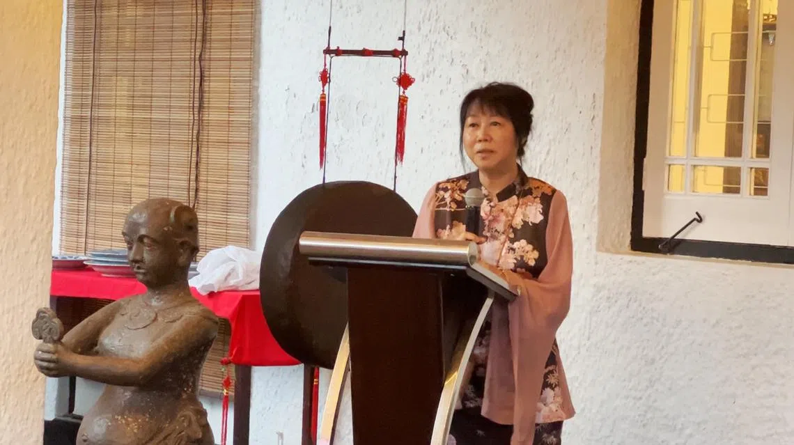 尚达曼夫人珍一藤木。（作者提供）