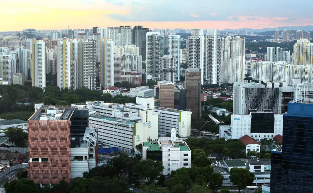  80%的新加坡人住在组屋。（联合早报） 