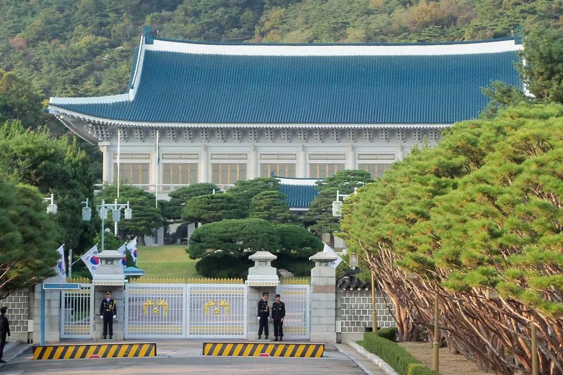 韩国青瓦台因历任总统的凄惨下场而被视为不祥之地。（互联网）