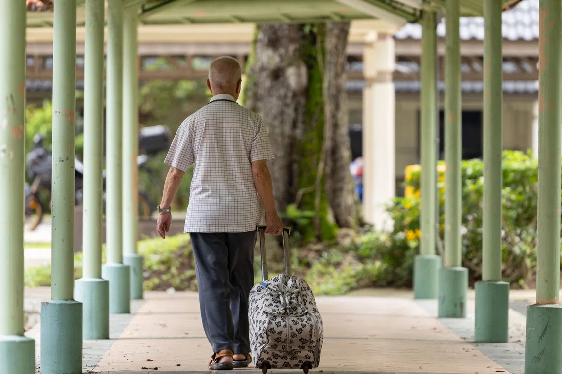 新加坡年长者。