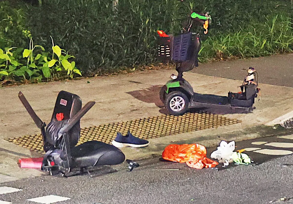 今年上半年发生了九起涉及行动辅助工具的意外。（新明日报）