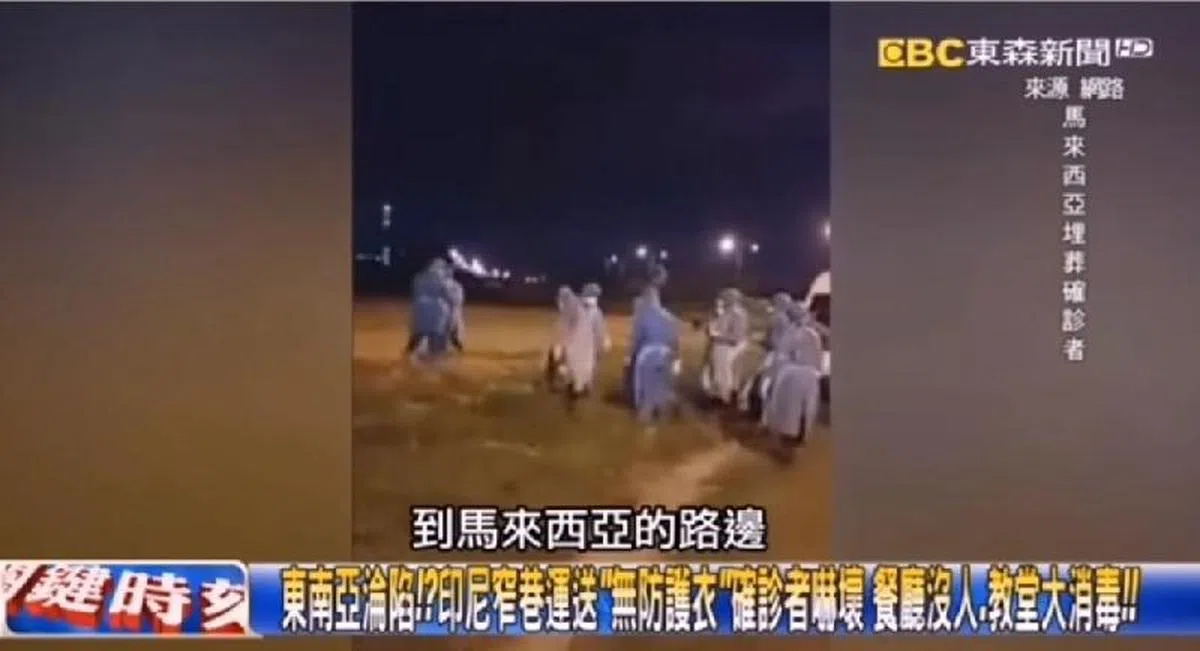  李正皓声称的“路边埋人”地点实际上是墓园。（互联网） 