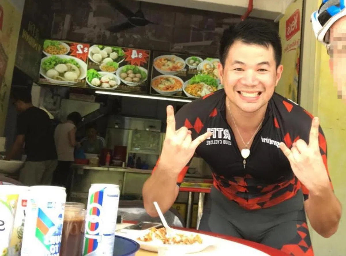  35岁的脚踏车骑士Eric被网民起底，他的面簿昨晚已被撤下。（联合晚报） 