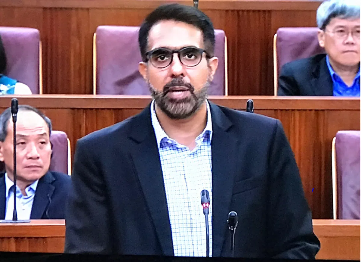  工人党秘书长毕丹星表明，工人党反对“打假”法案。（视频截图） 