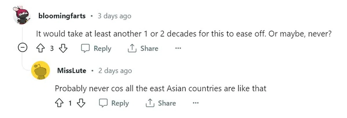 （Reddit网络论坛截图）