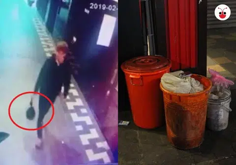 狮城情侣涉嫌在台湾弃婴。（苏羽葳制图）