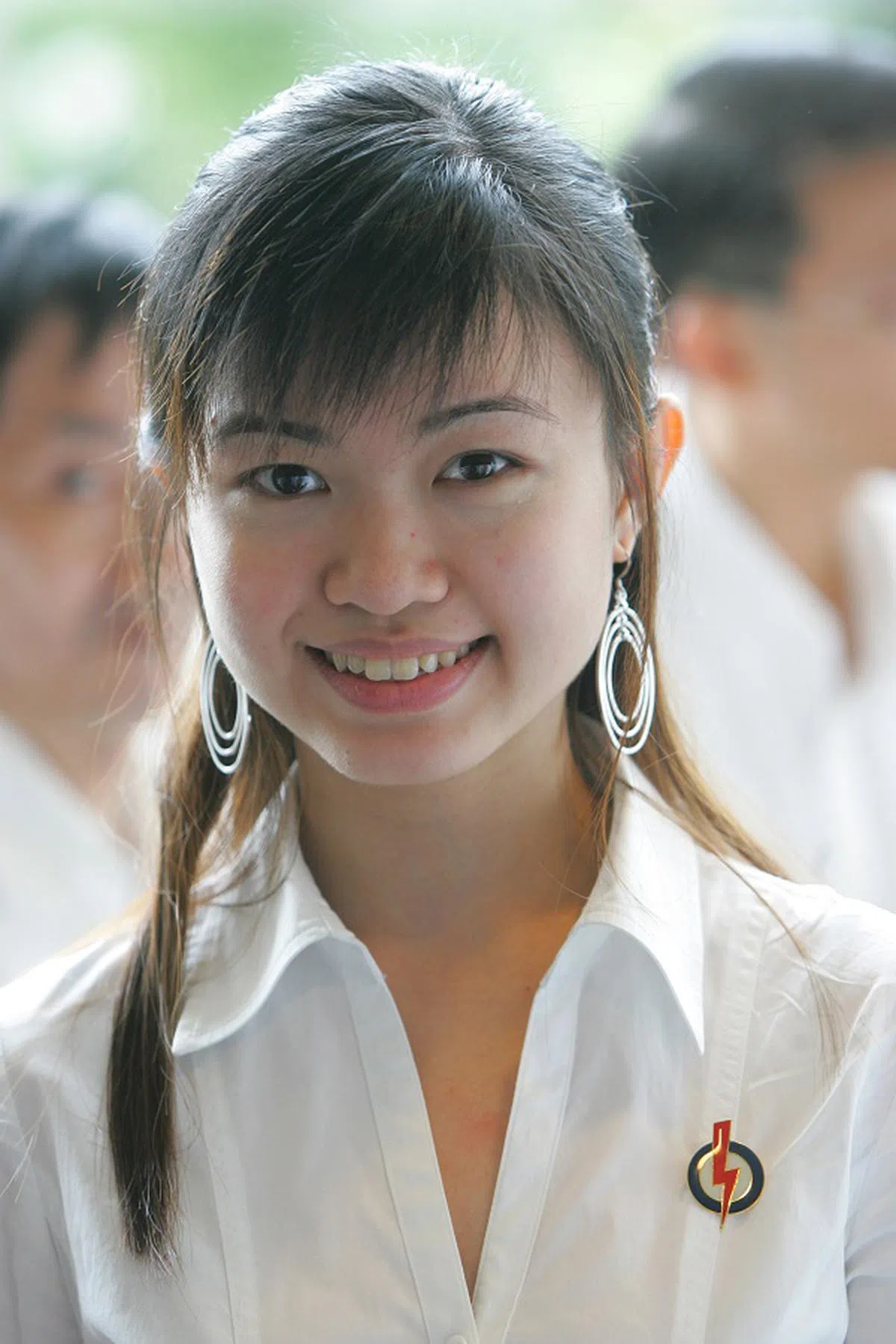  2011年刚踏入政坛的陈佩玲。（联合早报） 