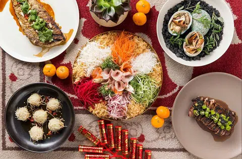 过年少不了吃各种各样好彩头的美食。（互联网）