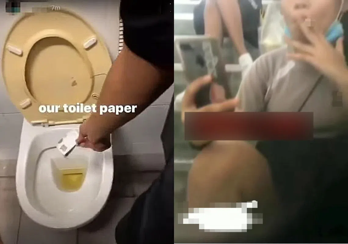 本地近日频传青少年为引人注目而作出夸张行径。（李国豪制图）