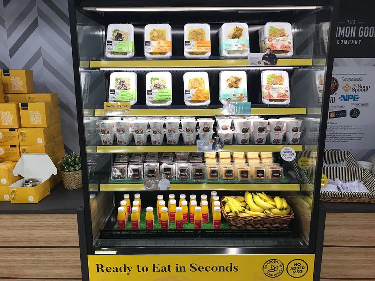  The Common Good Company（TCGC）的食品。（卢凌之摄） 