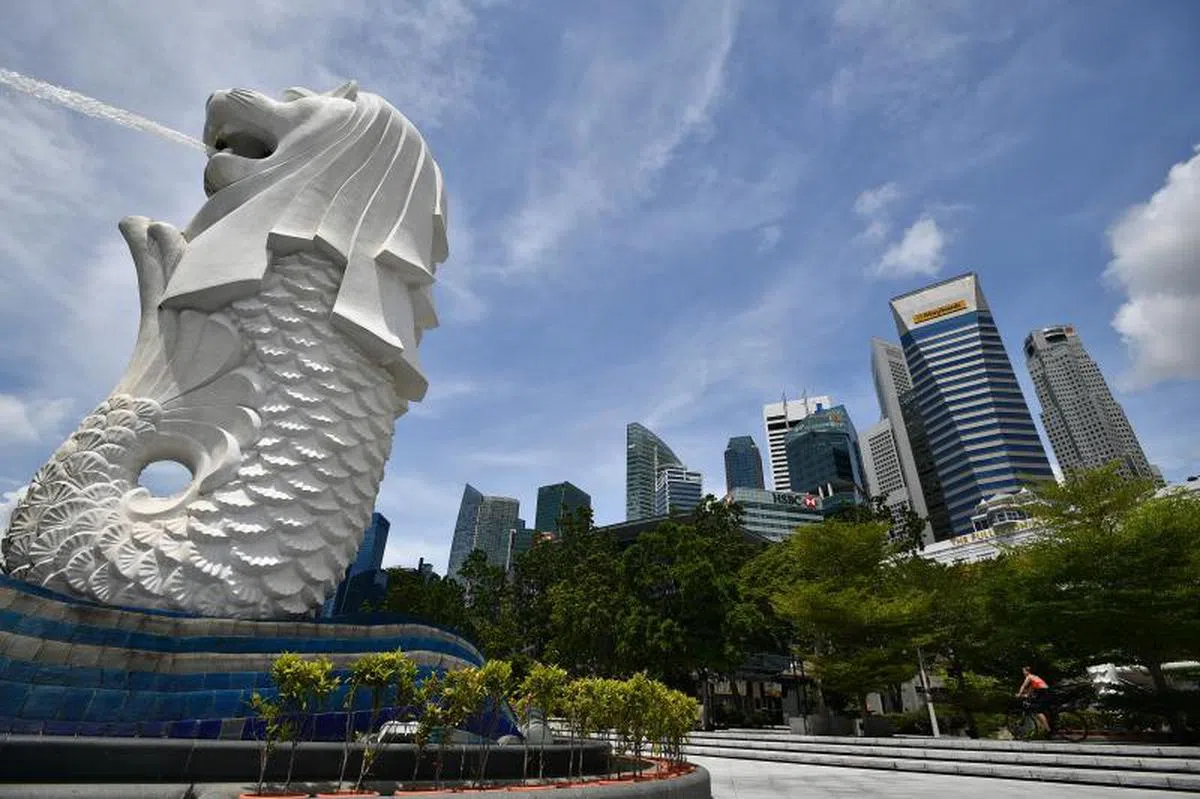新加坡是离岸资金的热门中转站。（海峡时报）