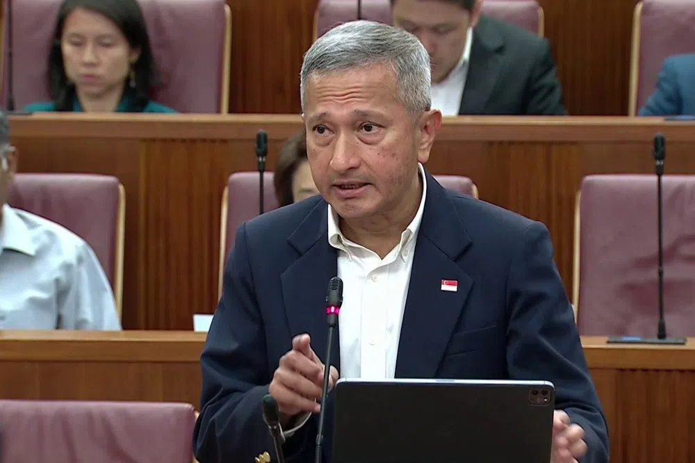 外交部长维文9月22日在国会就中东局势发表部长声明。