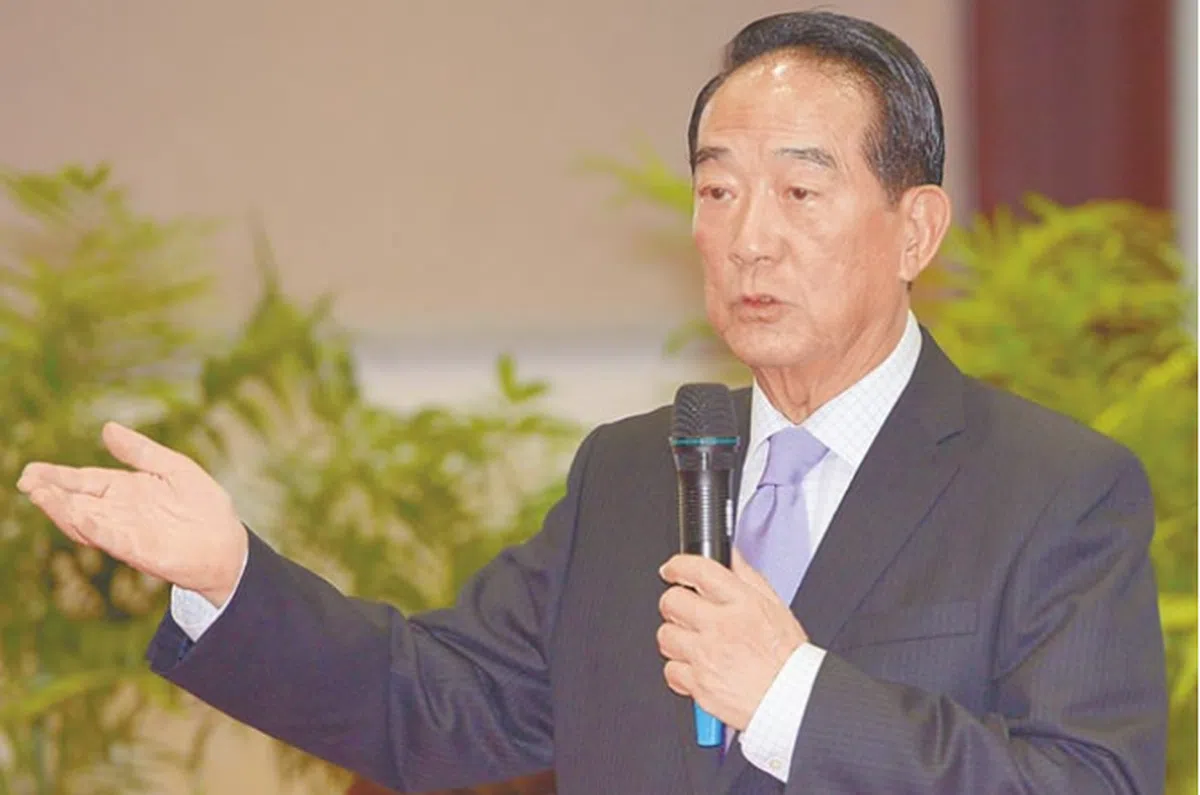  宋楚瑜6日举办行前国际记者会。（中时电子报） 