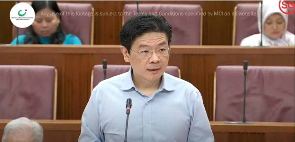 黄循财在国会上回答了十多名议员关于FTX和主权财富基金的提问。（国会直播视频截图）