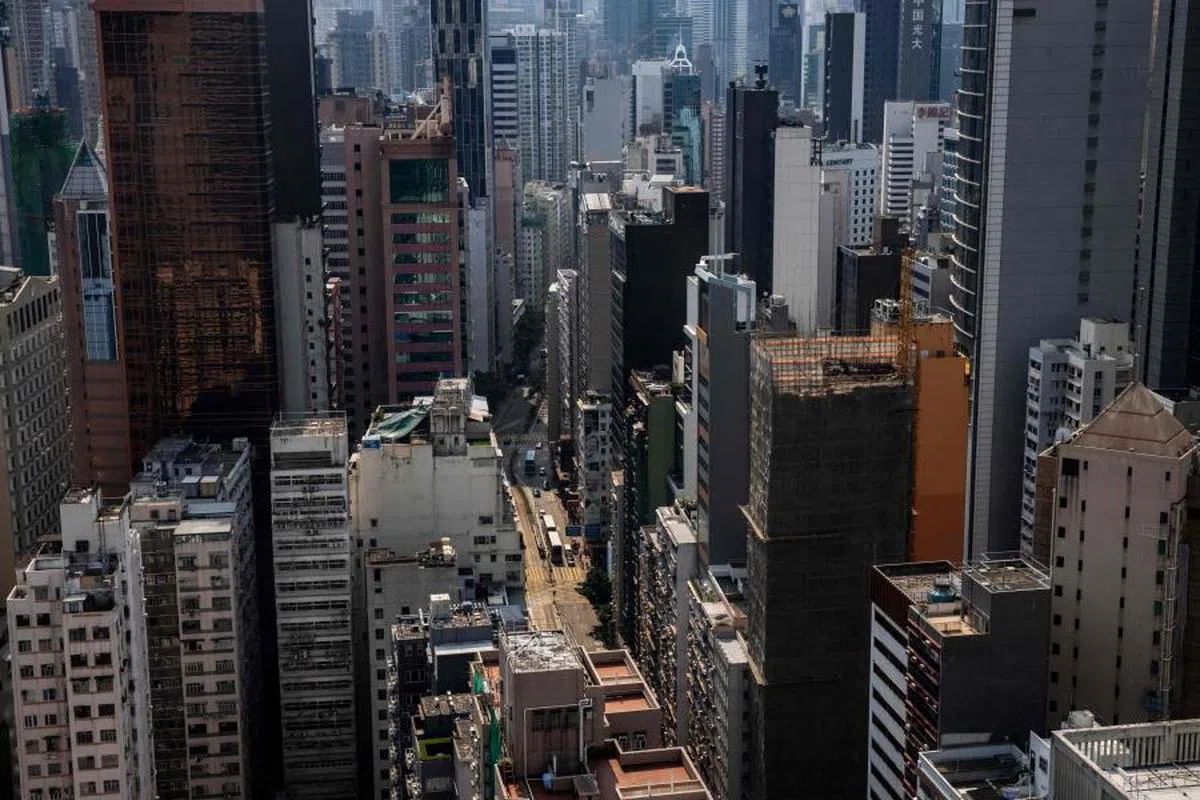 香港昂贵的房价和租金就连外国专才也吃不消。（法新社）