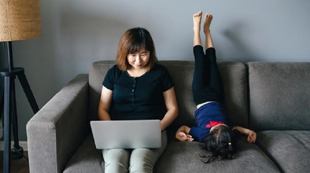  （示意图）寻到在家办公的乐趣。（互联网） 