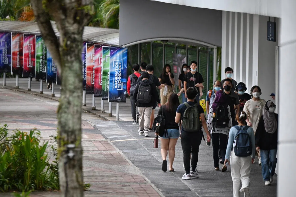 南洋理工学院。（海峡时报）