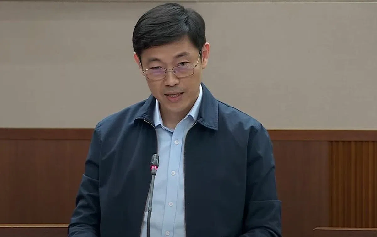 官委议员郑馨尧。（通讯及新闻部国会直播视频截图）