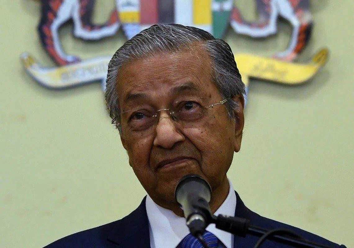 马国首相马哈迪。（互联网）