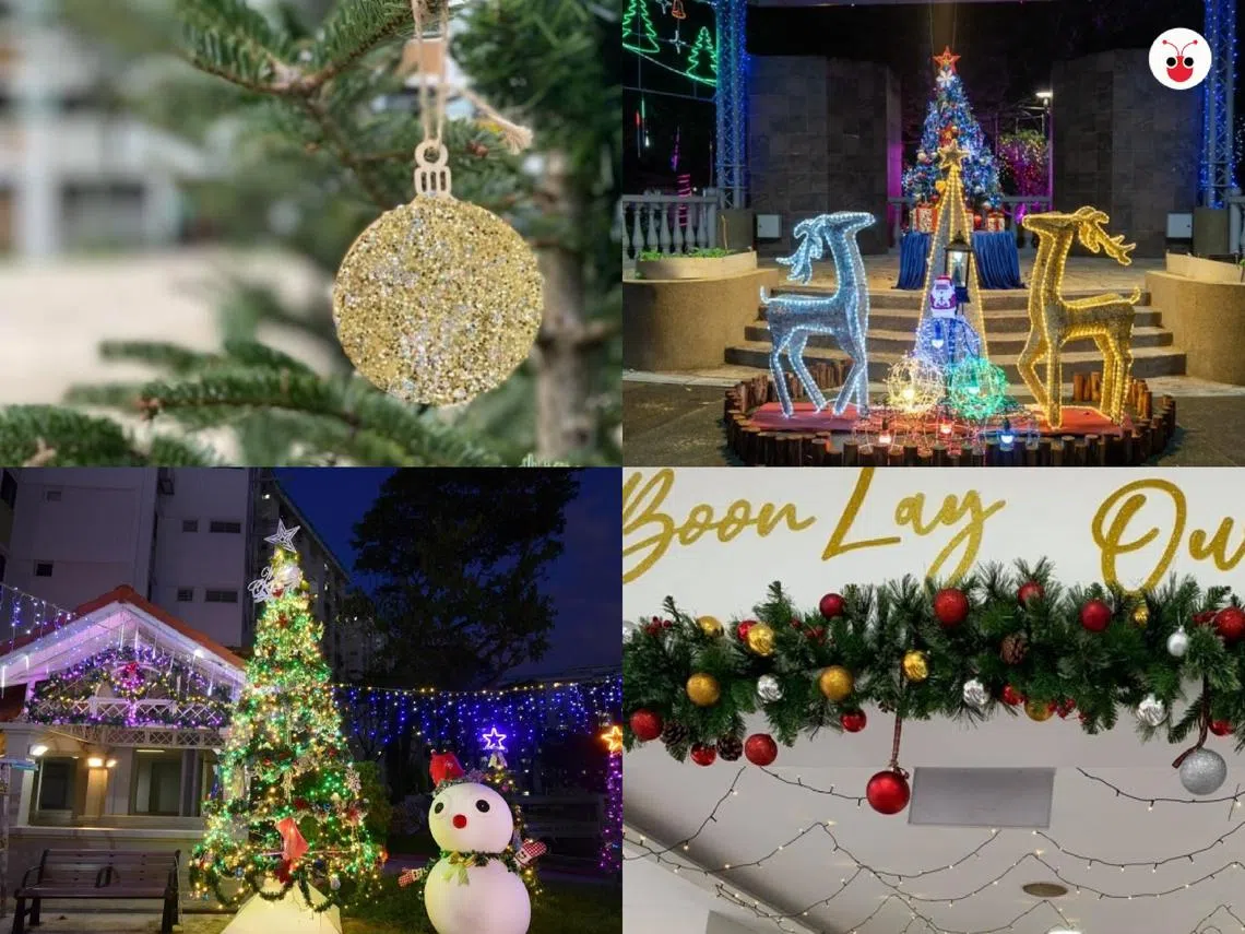 不同地区的圣诞装饰。（红蚂蚁制图）