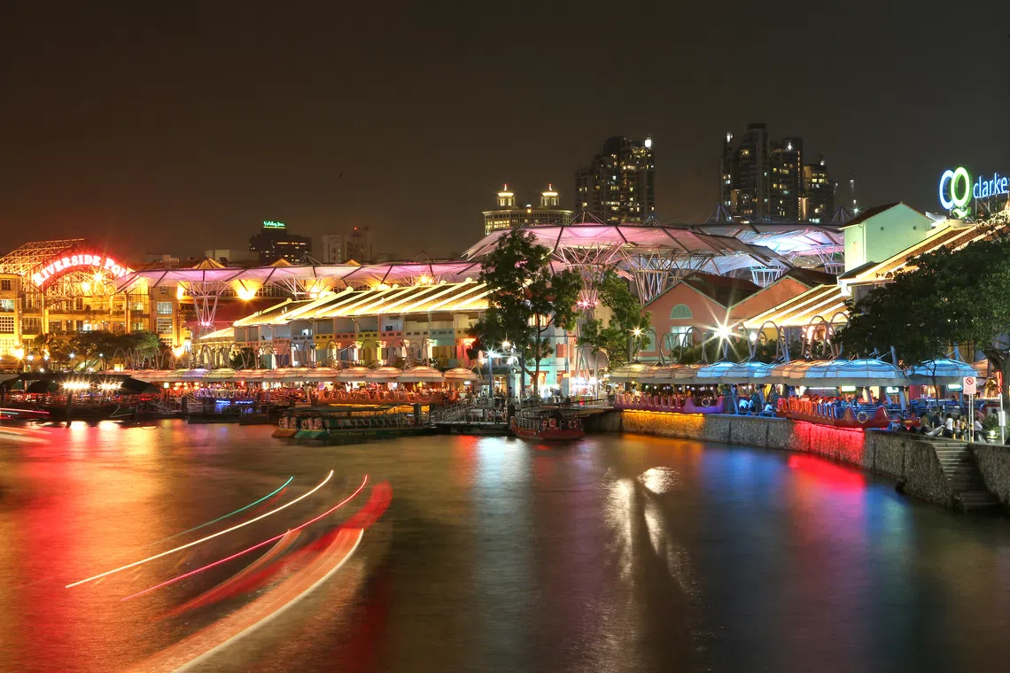 克拉码头也是游客们的最爱。