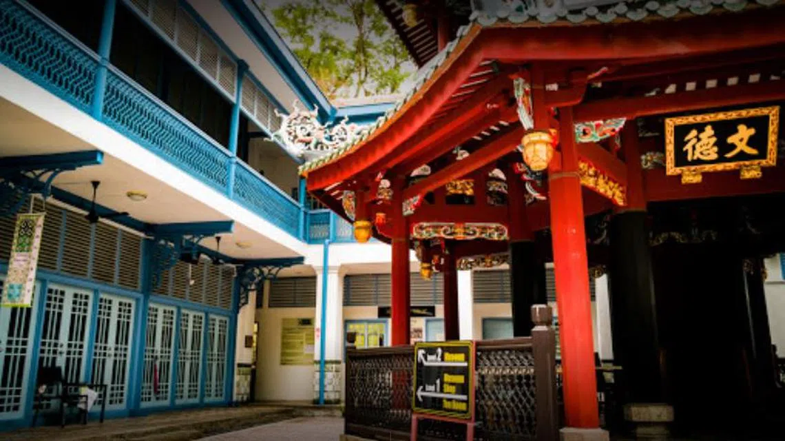 坐落在天福宫隔邻的崇文阁原址的新加坡音乐盒博物馆。（互联网）