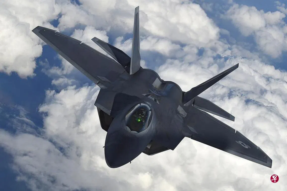 美国的F-22“猛禽”战机将参与今天开始的韩美联合空中演习。（路透社） 