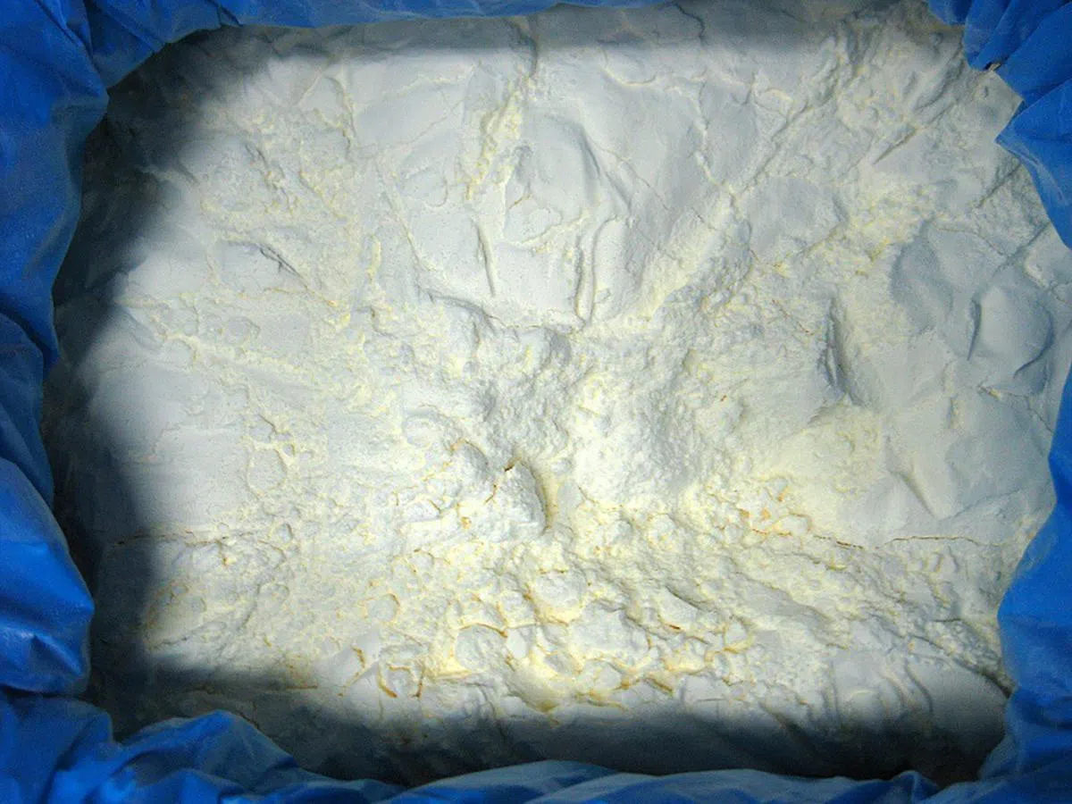  蛋粉。（新明日报） 