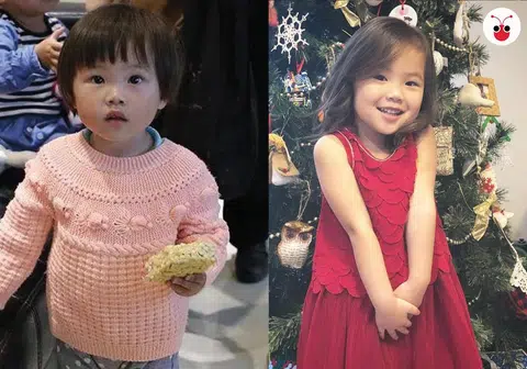 短短两年时间，Selah从一名胆怯羞涩的小女孩，变成一名自信开朗的小公主。（Becca的Instagram）