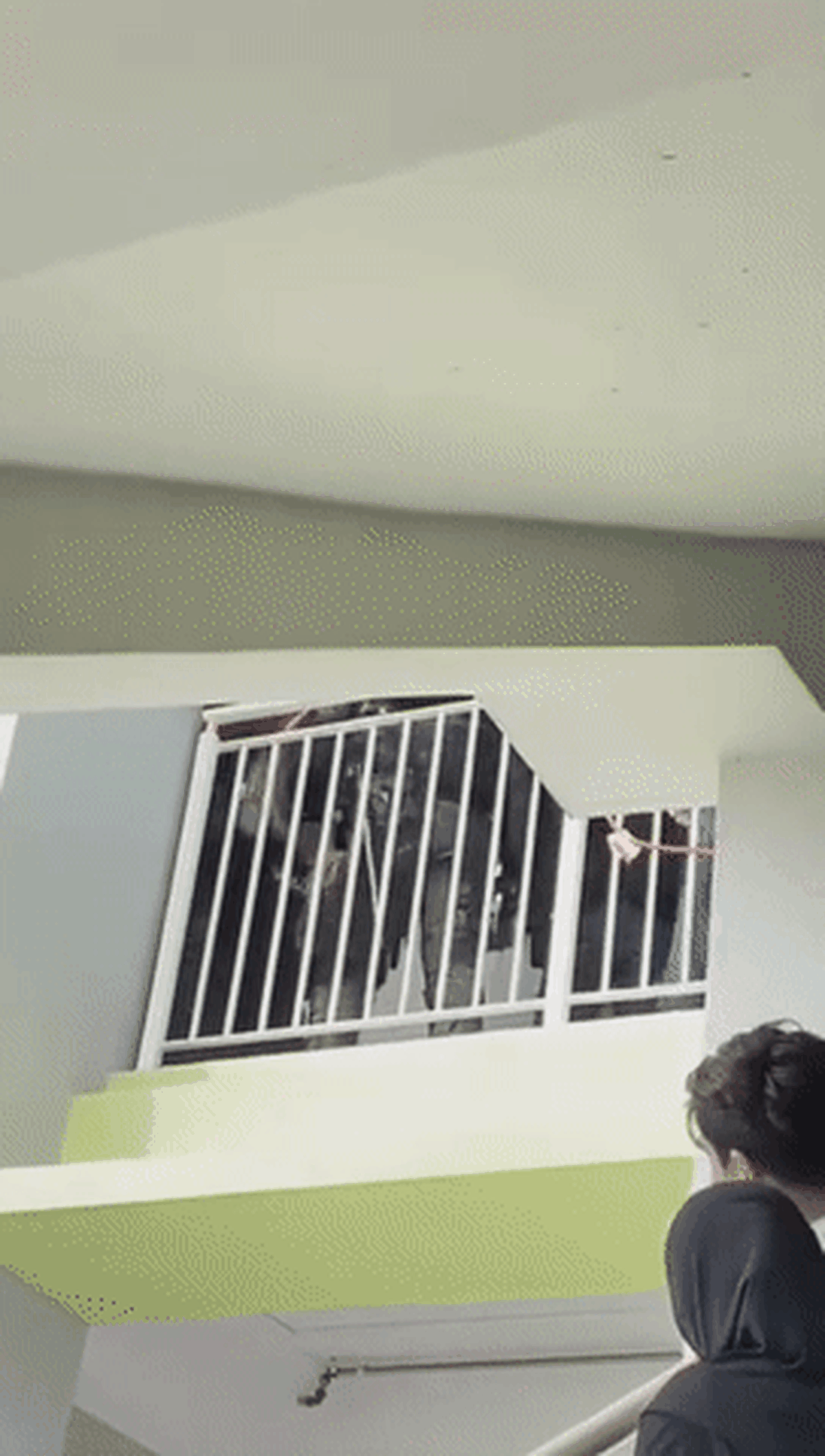  警察正在与男子纠缠。（互联网） 