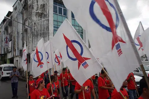 民主行动党进入执政联盟之后，试图摆脱华人政党的形象，跟华人社会的政治议程保持距离，以进一步博取马来选民的欢心。（民主行动党面簿）