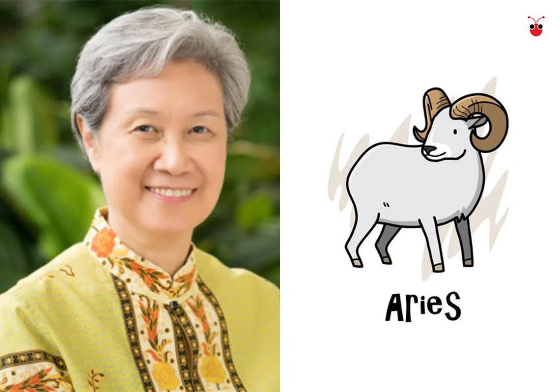 何晶是白羊座。（互联网）