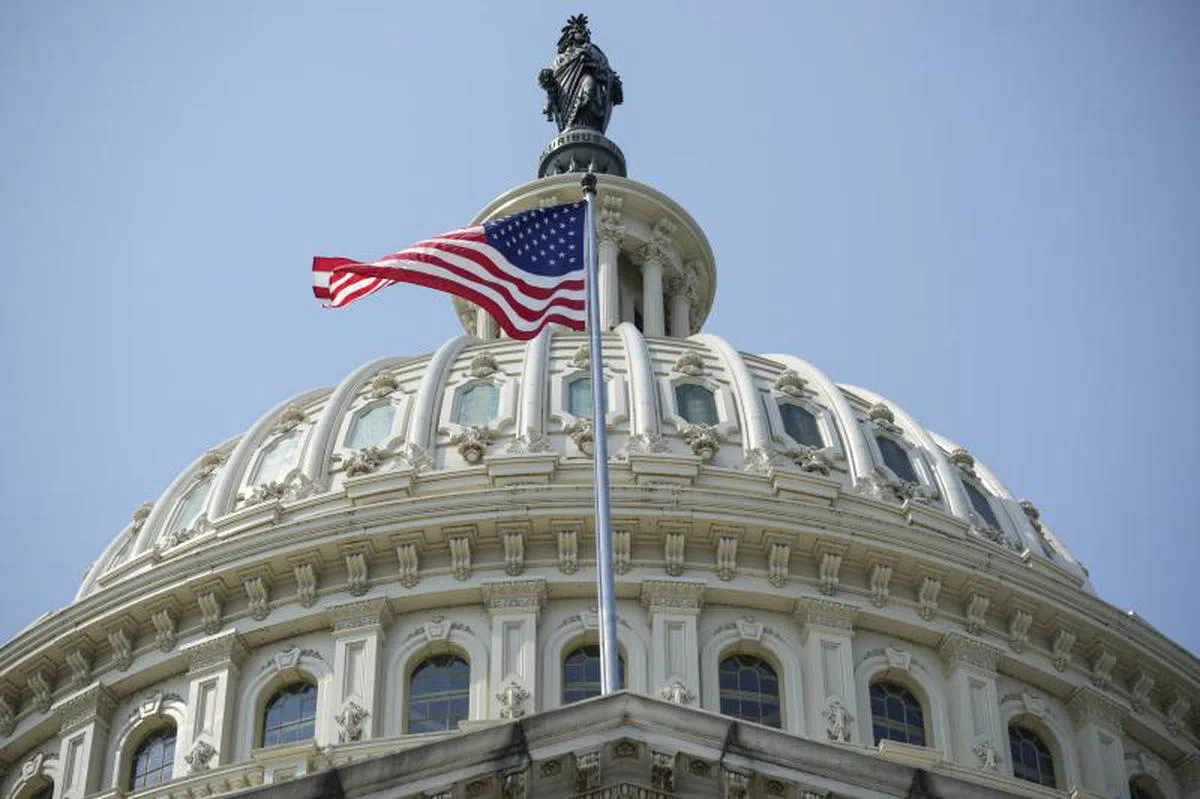 美国国会大厦。（法新社）
