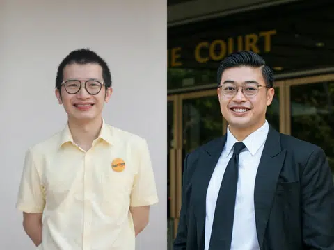 杨耀辉（左）指控Imran Rahim（右）涉嫌性相关不当行为。（海峡时报/Imran Rahim）