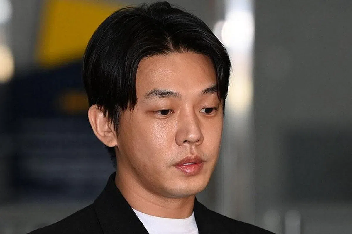 韩国演员刘亚仁上个月在庭上受审时承认吸毒。（互联网）