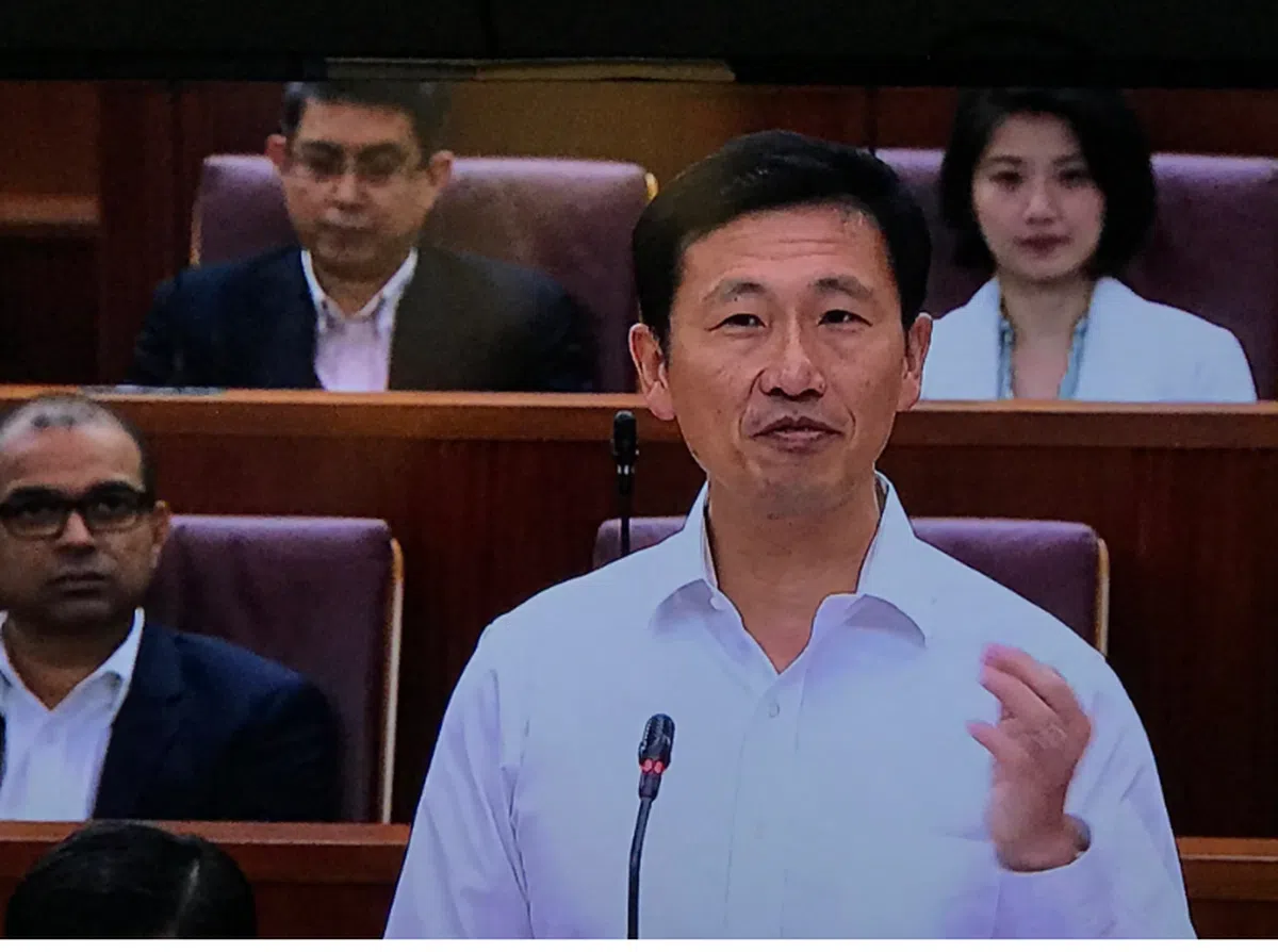  教育部长王乙康。（视频截图） 