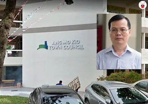 黄志明（小图）被控在担任宏茂桥市镇会总经理期间，接受两家建筑公司共价值10万7648元的贿赂。（谢静怡制图）