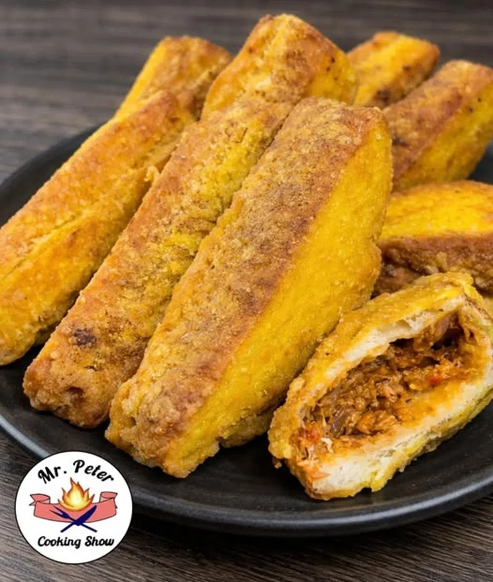 网上虽然找得到油炸沙丁鱼面包的食谱，烹煮过程却相当复杂，不容易复制。