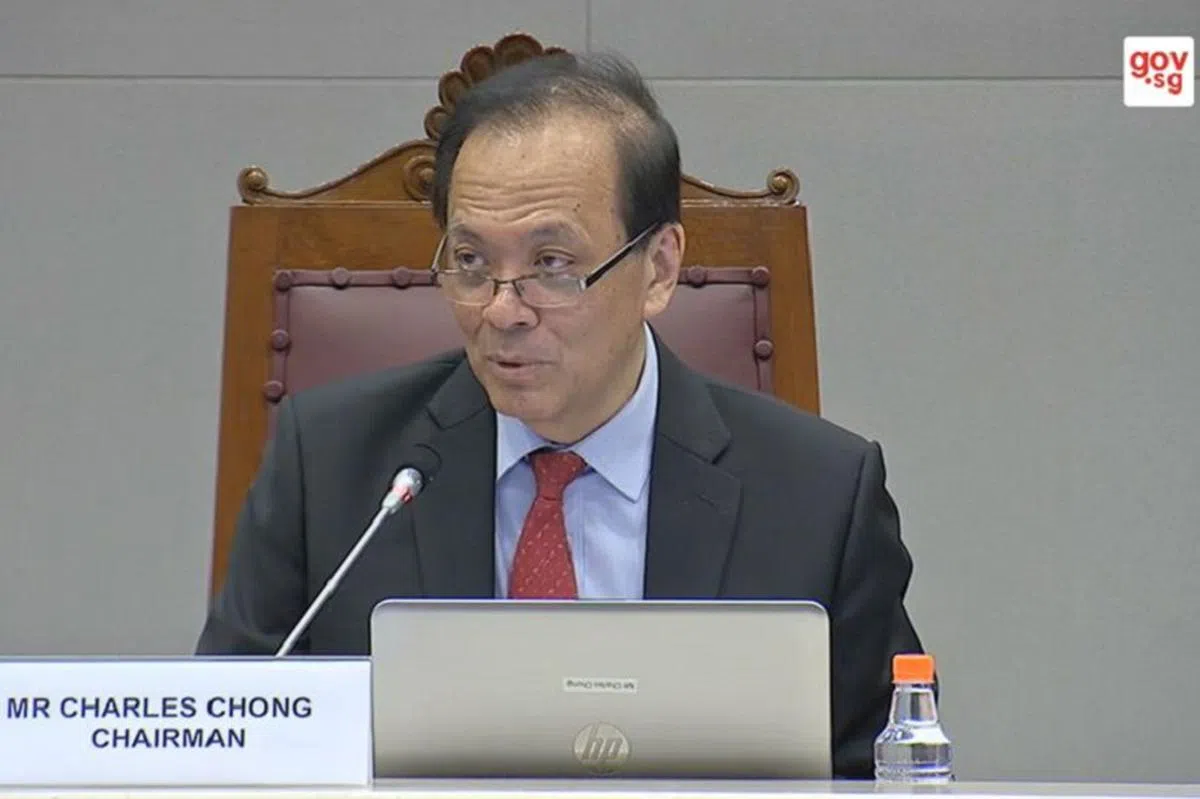  张有福说，人权观察原本回复将派代表出席23日的听证会，国会秘书处询问是否可参加27日的听证会，但对方表示只能在23日出席。（Gov.sg视频截图） 