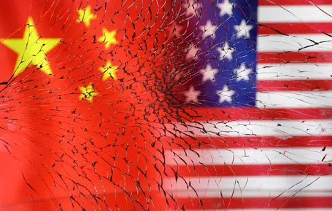 G7联合声明让外界担忧，中西方恐渐行渐远。（路透社）
