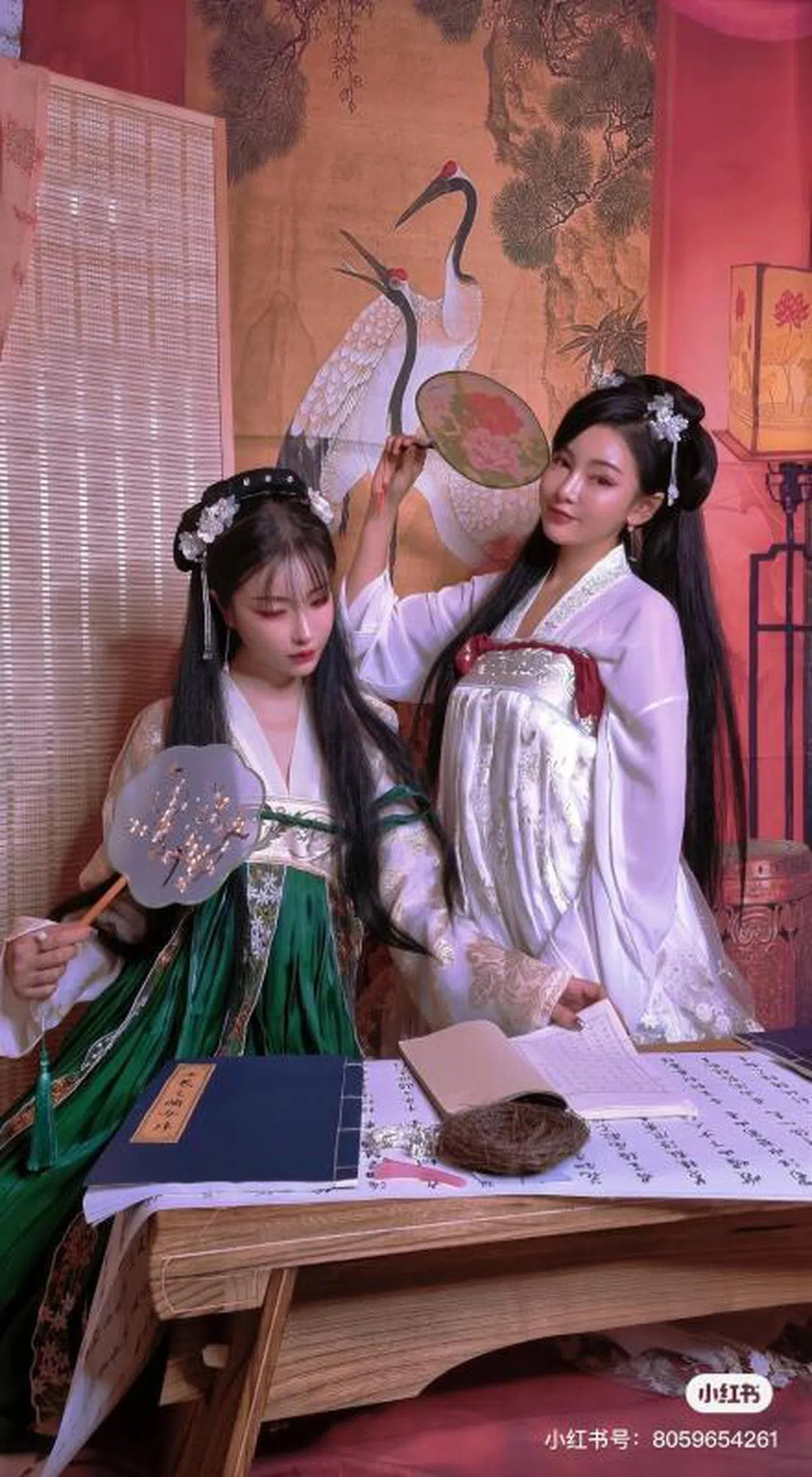 汉服主题自拍馆123 ChiCha。（小红书）