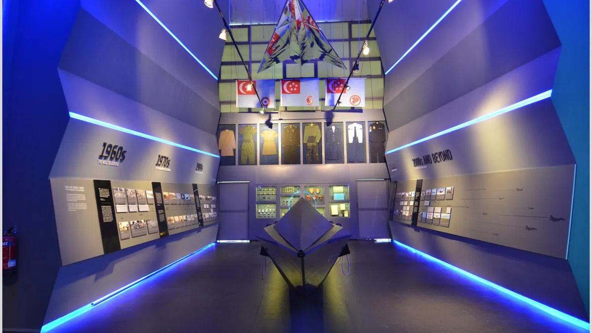  空军博物馆内部。（民防部队官网） 