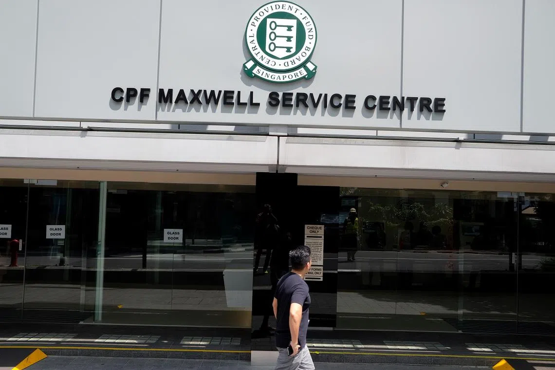 过去6年，有超过2亿元公积金乏人问津。（联合早报）