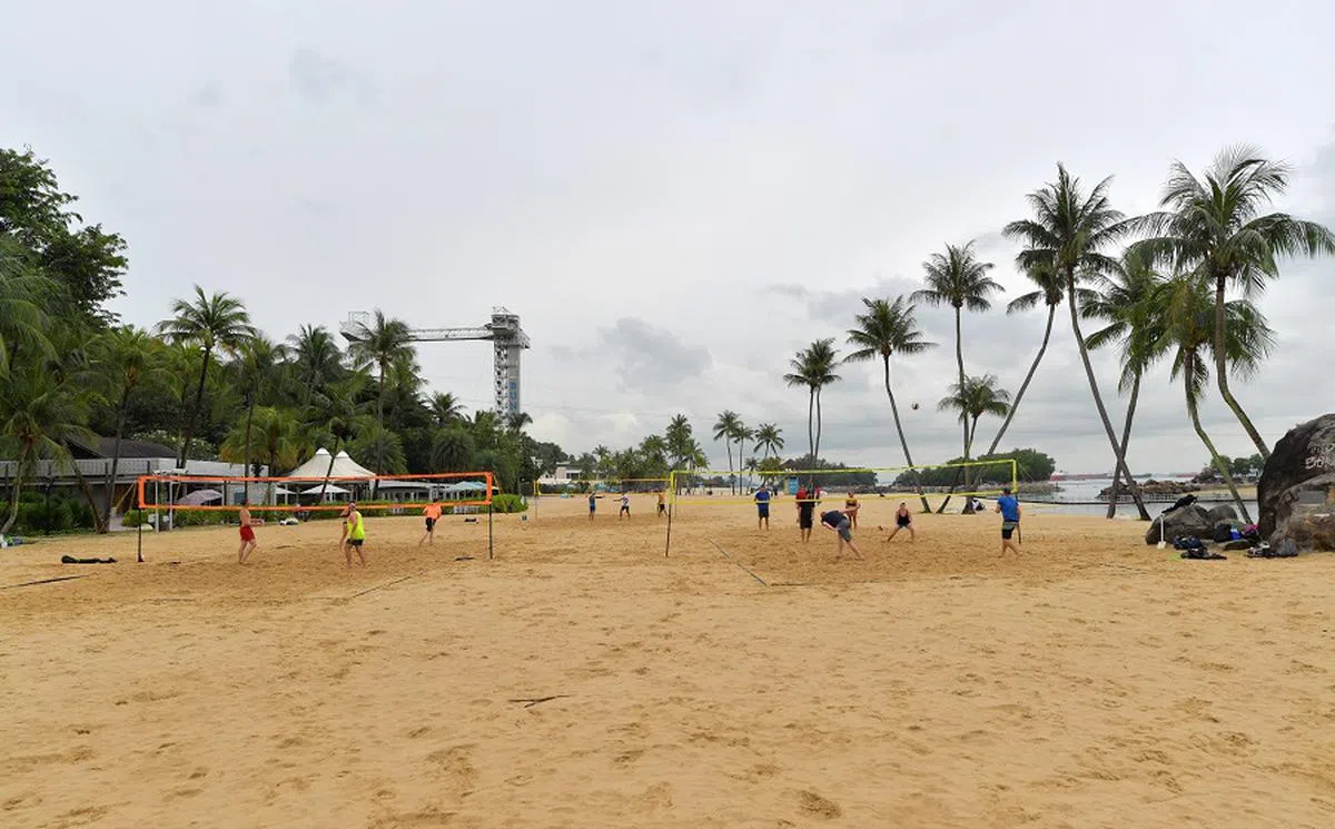 D1 Racing去年12月28日临时取消了原定在圣淘沙西乐索海滩举行的跨年派对。（海峡时报）