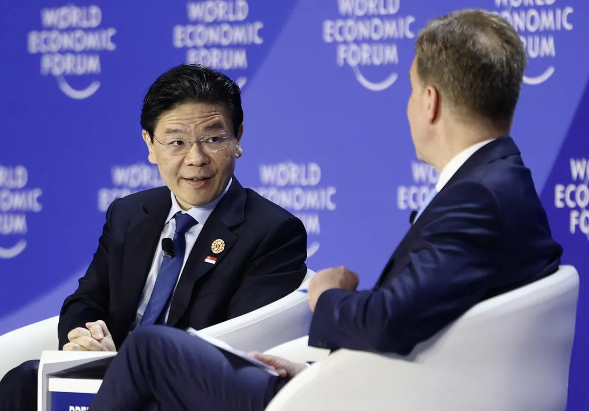 黄循财说新中的伙伴关系用华语念出来会比较顺耳（尽管他没有现场示范）。（联合早报）