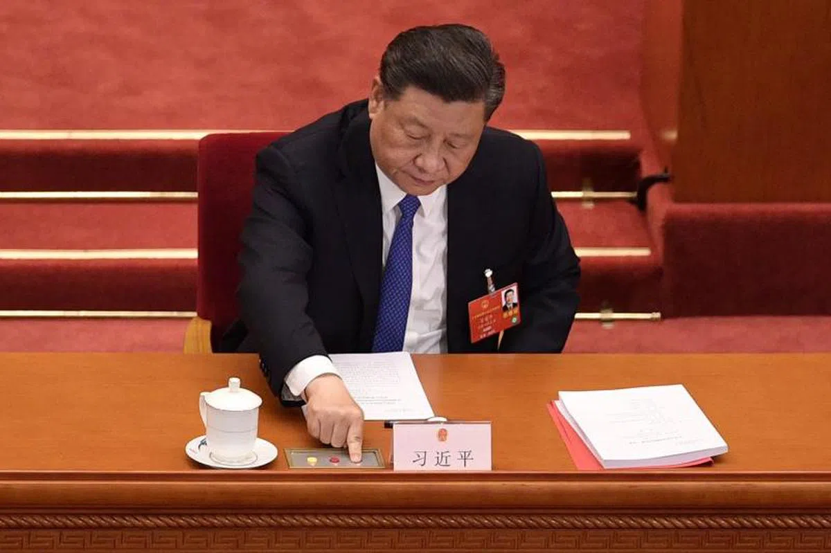  中国国家主席习近平主政后言论自由日益收紧。（法新社） 